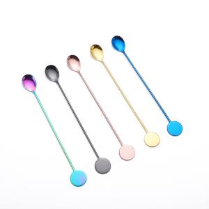 China Stainless Steel 304 Bar Spoon Bartender Tools Drinkware Cocktail Mixing factory