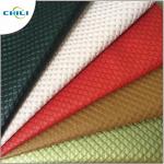 high quality synthetic embroidered fabric Shoe leather