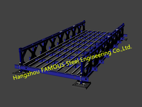 Customized Steel Bailey Bridge Portable Modular Structural Steel Bridge