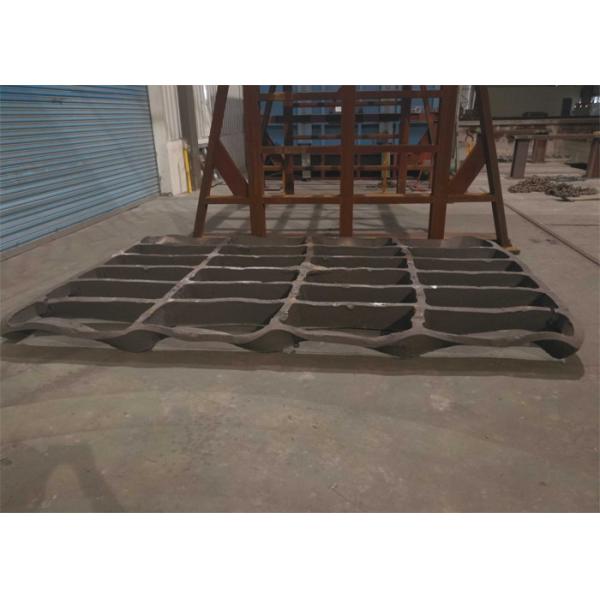 China High Manganese Steel Stone Crusher Jaw Plate Casting Processing factory