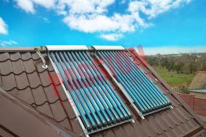 China 20 Tubes U Tube Solar Collector For Shower Long Lifetime OEM / ODM Available factory