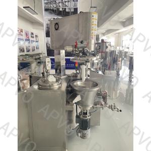 China 10L Laboratory High Shear Mixer Cosmetic Cream Making Machine With Lifting System factory