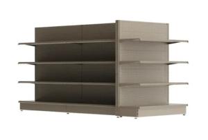 China Eco Friendly 40x80 Supermarket Shelf Rack Metal Display Racks For Shop factory