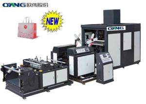 China Wine / Drink / Gift Package Non Woven Box Bag Making Machine CE ISO Approval factory