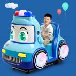 Electric coin swing game machine kids luxury kiddie rides with fiberglass