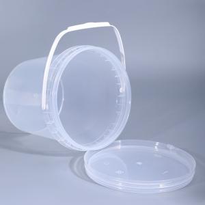 China Eco-friendly Plastic Bucket With Handle for 1 Gallon Washing Powder Detergent Storage factory