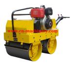 Walk Behind Double Drum Hydraulic Vibratory Road Roller of Construction