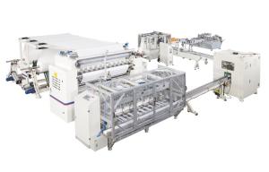 China Compact Structure Facial Tissue Paper Machine Toilet Tissue Making Machine factory