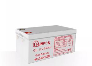 China Sunpok 12V Gel Battery 100Ah 10hr Vibration Resistant Low Temp Efficient Sealed factory