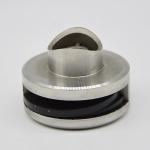 Stainless steel glass to glass connector clamps, material SS304, finishing satin