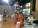 PP Film Extrusion Machine With Auto Loader Down Blowing Structure Shopping Bag