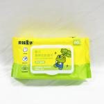 OEM Private Logo Hand Sanitizing Wet Wipes 50pcs Without Alcohol