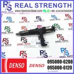 Diesel Common rail Injector 095000-6280 6219-11-3100 for excavator SAA6D170