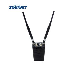 China Handheld Manpack Mesh Radio Full Bandwidth Video Transmission HD Image 1W 1.4GHz 2T2R MESH Wireless Video Transmitter factory