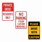 12x12 Inch Mandatory Vehicles Refelctive Traffic Signs Stop For Street Road