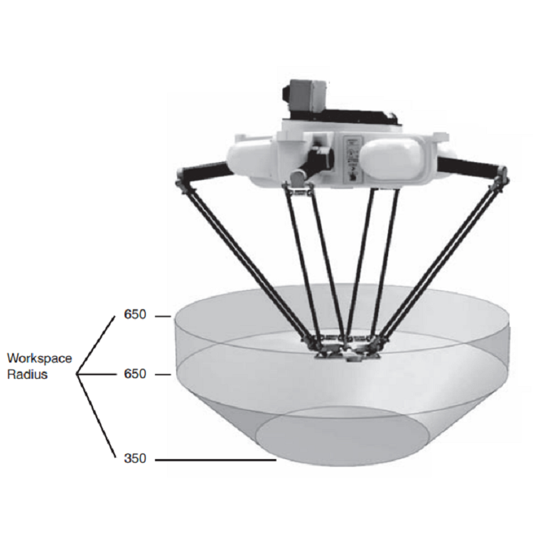 QUATTRO 650 Robot Arm 4 Axis With Basler Vision Tracking System