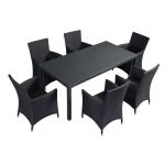 100% Olefin Zippered Cushions Patio Table And Chairs