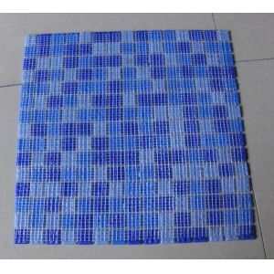 fireplace backsplash tile crystal glass mosaic tile LABG06