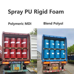 China Spray PU Foam For Construction Industry Blend Polyol And Polymeric MDI factory