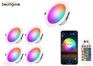 China Led Bulb Smart Downlights Remoter Control Bluetooth Mesh Sync Music factory