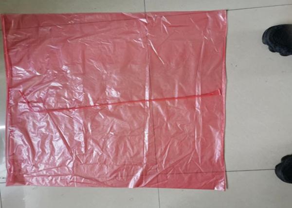 Hotel Hospital PVA Water Soluble Plastic Laundry Bags For Infection Control, 20