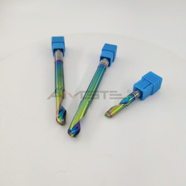 China Customized Ultra Sharp Single Flute CNC Carbide Router Bit For Precision Cutting factory