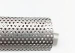 Aperture 4mm Diameter 85mm Perforated Metal Pipe Height 153mm