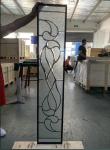 All Diamond Beveled Entry Door Glass With Patina Caming