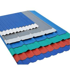 China 12m Welding Corrugated Metal Roofing Sheets Plates SGCC CE ISO Certification factory