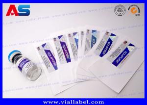 China Hologram Peptide Bottle Labels Vinyl Custom Label Printing For Vials factory