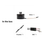 12070 40KG Drone Propulsion System With 12070 Electric Motor 24S 150A ESC 36