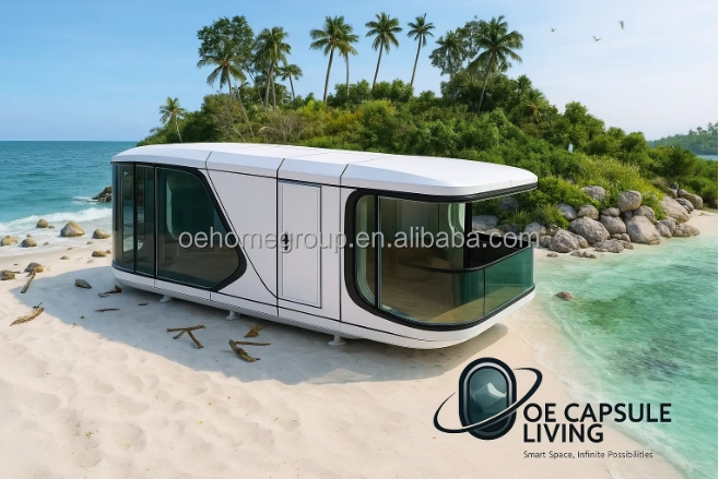 Sleeping Space Capsule Container House Future Concept Capsule
