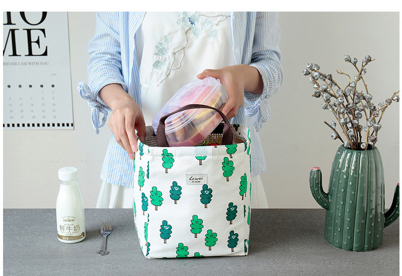 Casual Style Multipocket H32Cm Insulated Lunch Cooler Bags