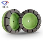 Hand-held glass edge grinding machine green sectional grinding wheel
