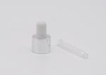 Aluminum Silver 18mm Glass Dropper , Oil Droppers With Measurements