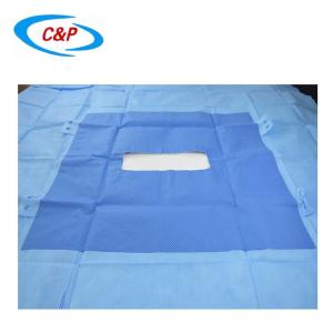 China Blue Transverse Laparotomy Drape Sterile Towel For Medical factory