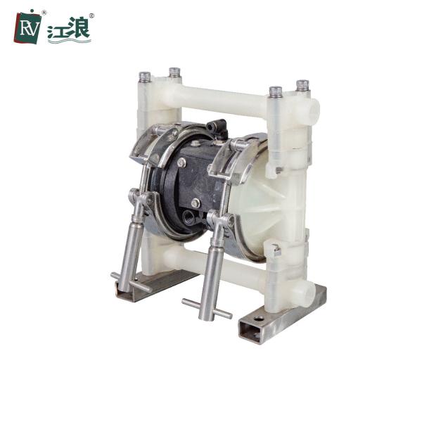 China 3/8'' Polypropylene Diaphragm Pump Suction Lift High PVDF Body factory