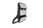 Black IP67 Level 4000K 750W LED Sport Court Lights Powder Coating