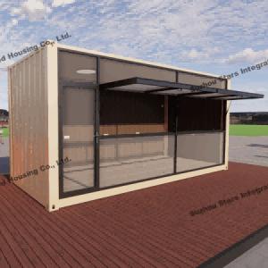 China Modern Readymade House Container Easy Assembly Relocation Tiny Shop Container Homes factory