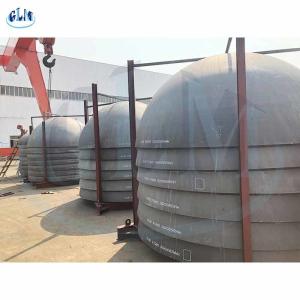 China 3200mm Diameter SA387 GR.11 Hemispherical Dished Head 45mm Thickness factory