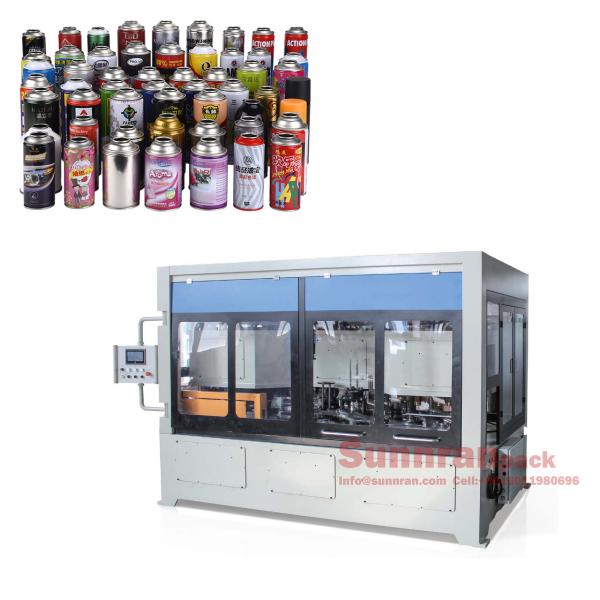 China Necking/Flanging/Seaming/Seaming combination machine for Aerosol Can Making factory