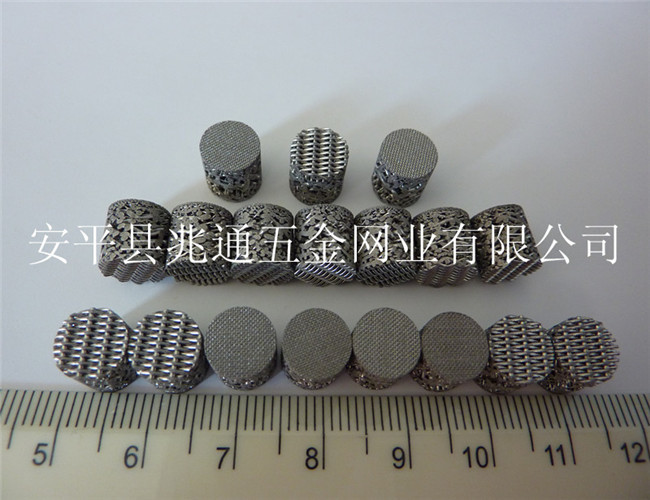 5 - 100μM Sintered Wire Mesh Filter Screen Antacid For Quartz Crucible Industry