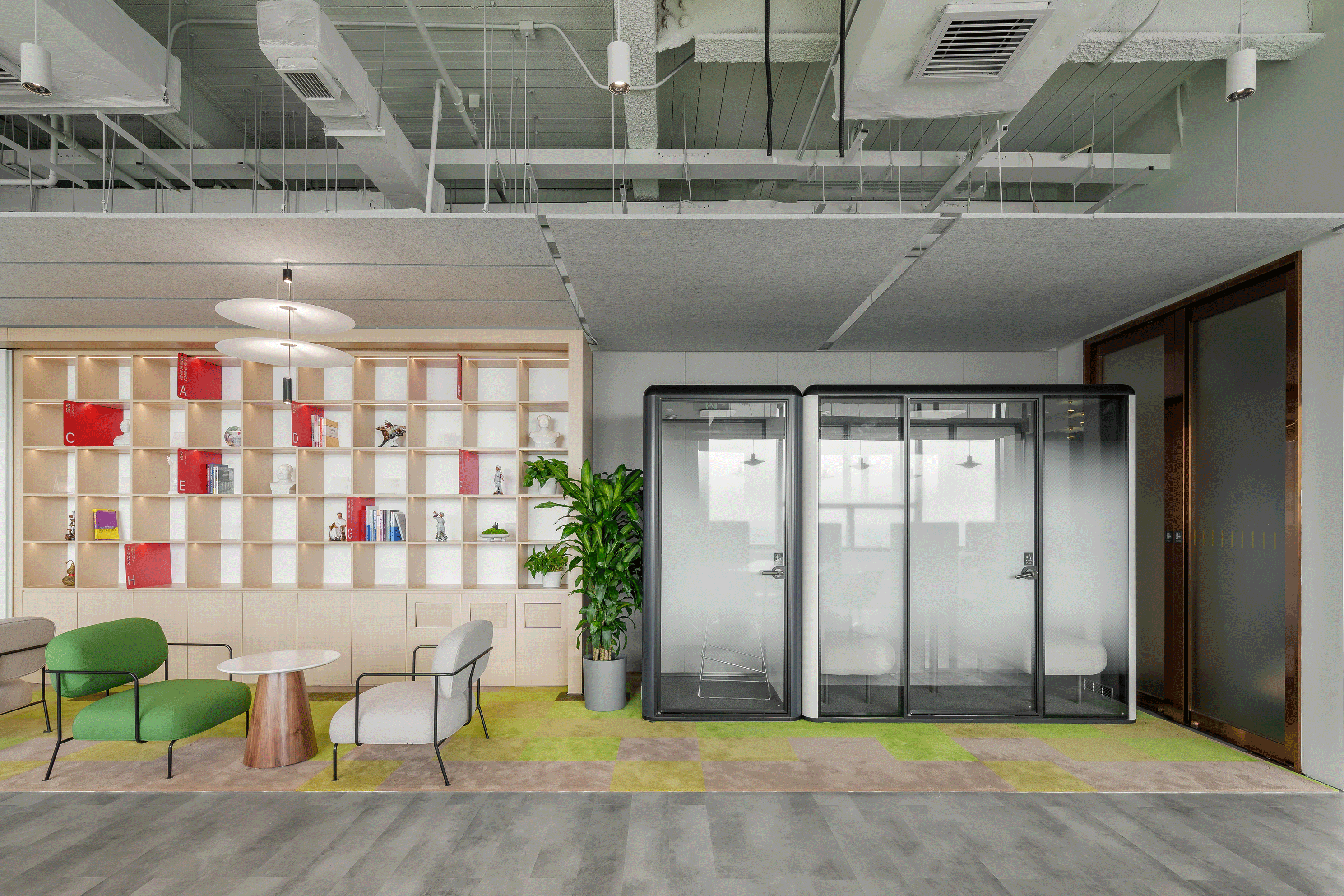 Customized Private Office Modern Modular Office Furniture, Soundproof Partitions