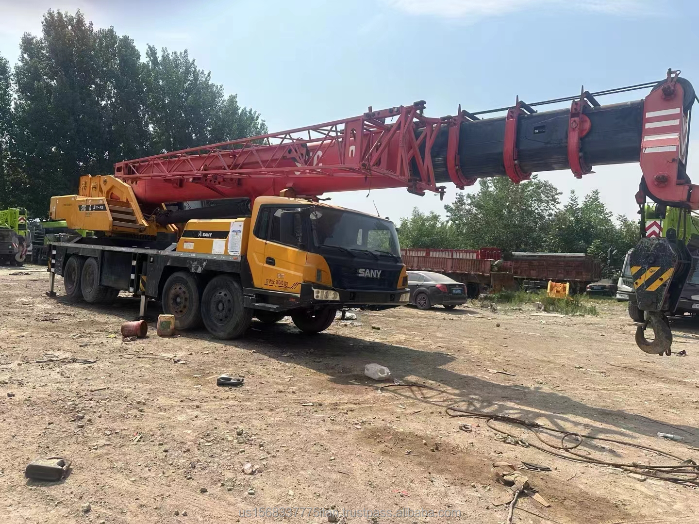 Excellent Performance Used SANY STC200 Crane with Good Condition and Hydraulic Valve