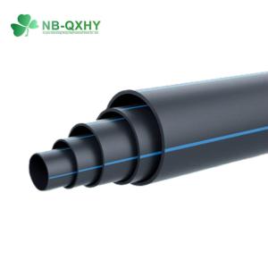 China 20mm to 355mm Customization PE100 SDR11 Water Supply Pipe Polyethylene Black HDPE Pipe factory
