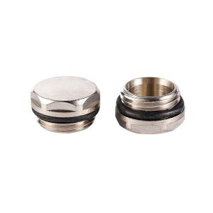 China Pressure Relief Brass Air Vent Valve Manual Radiator Bleed Plug factory