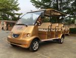 6 Seater 4kw Electric Sightseeing Bus / Pick Up Cart For Amusement Park