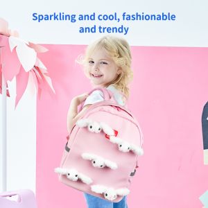 Supercute Cartoon Pattern Children Book Bags Students Lightweight School