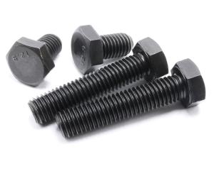 China High Strength Black Hex Head Screws Grade 12.9 With External Hex Drive factory