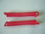 Thick PU 3mm Cord Diametre Red Color Plastic Safety Cable Semi-finished Elastic